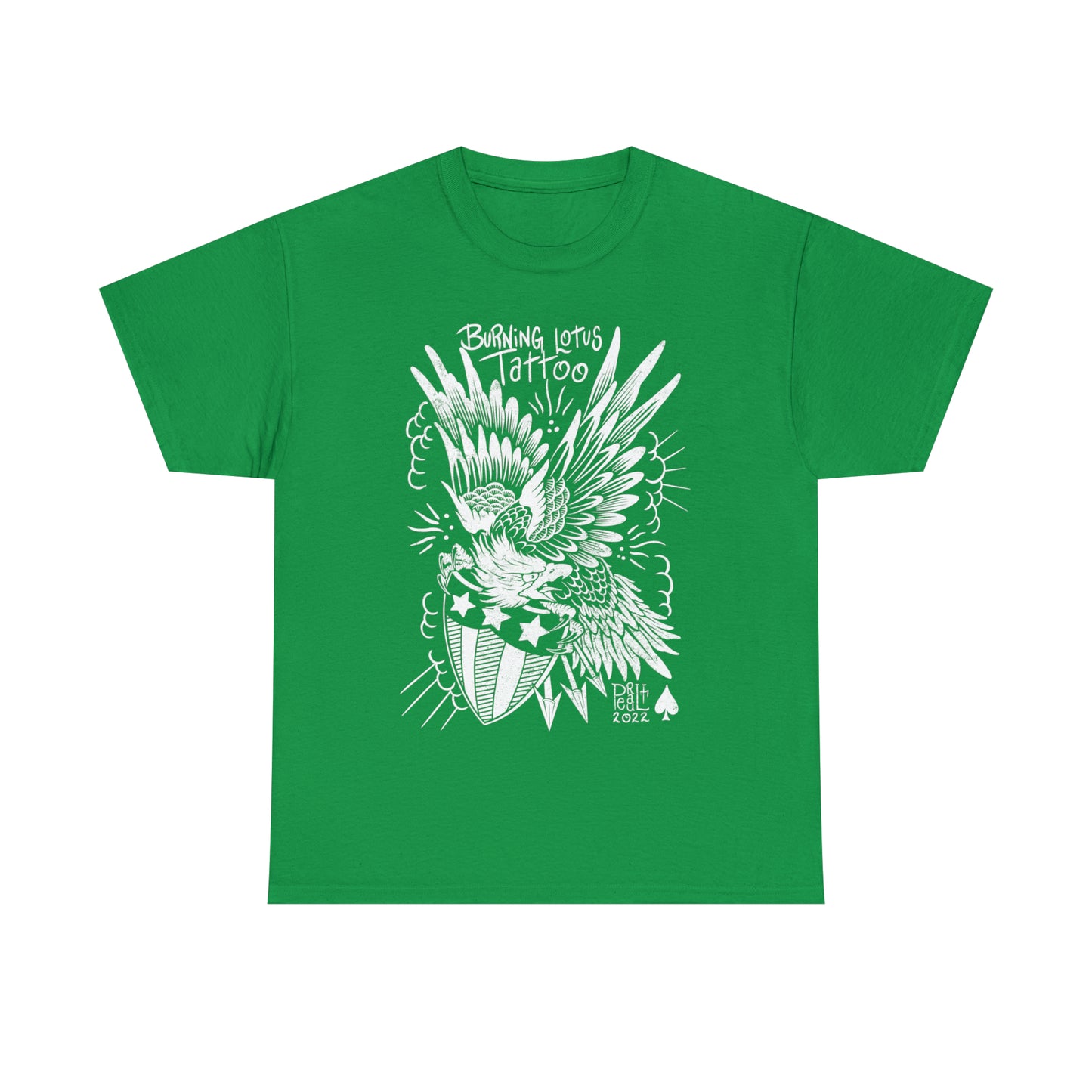 Eagle Burning Lotus