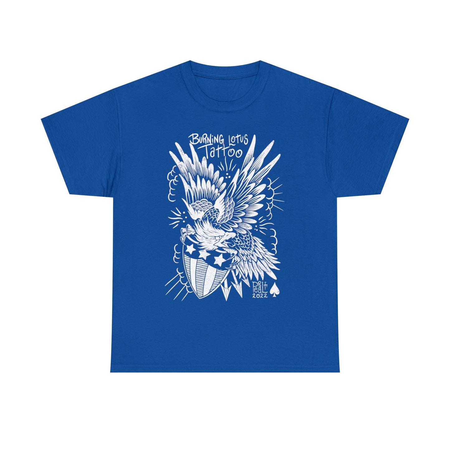 Eagle Burning Lotus