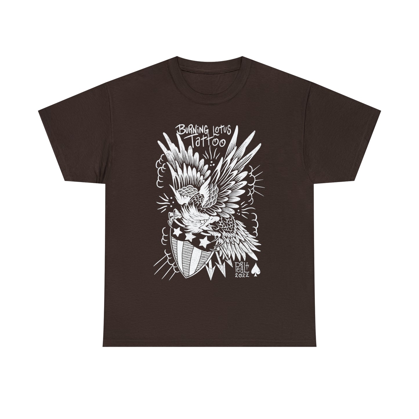 Eagle Burning Lotus