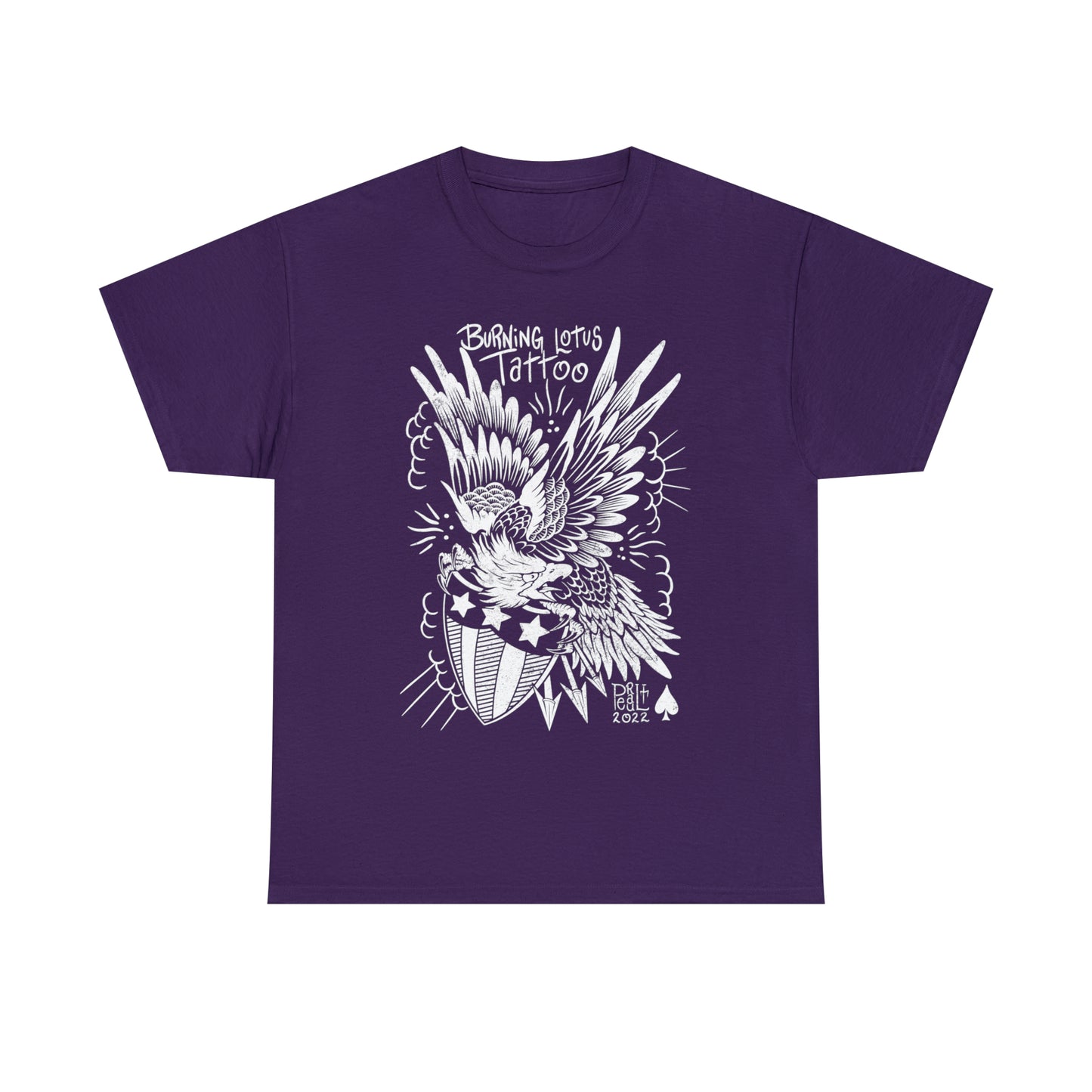 Eagle Burning Lotus