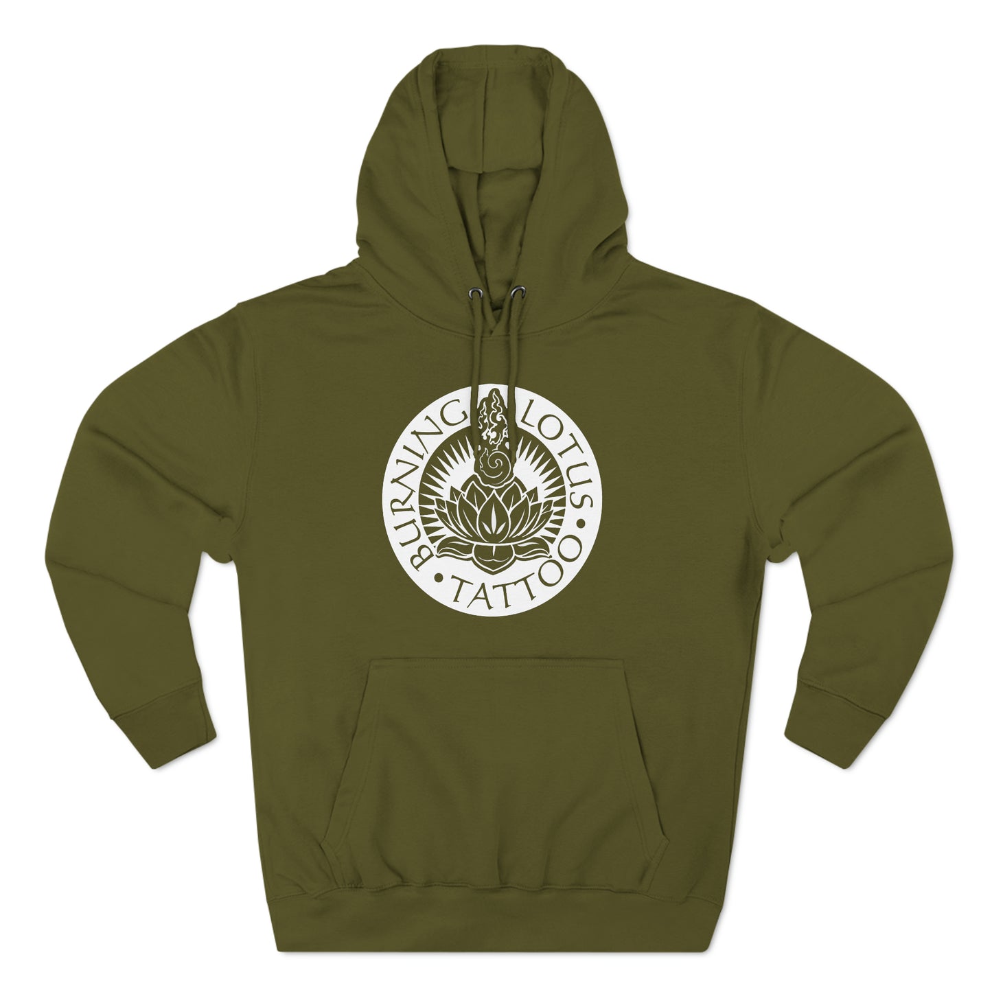 White Logo Hoodie