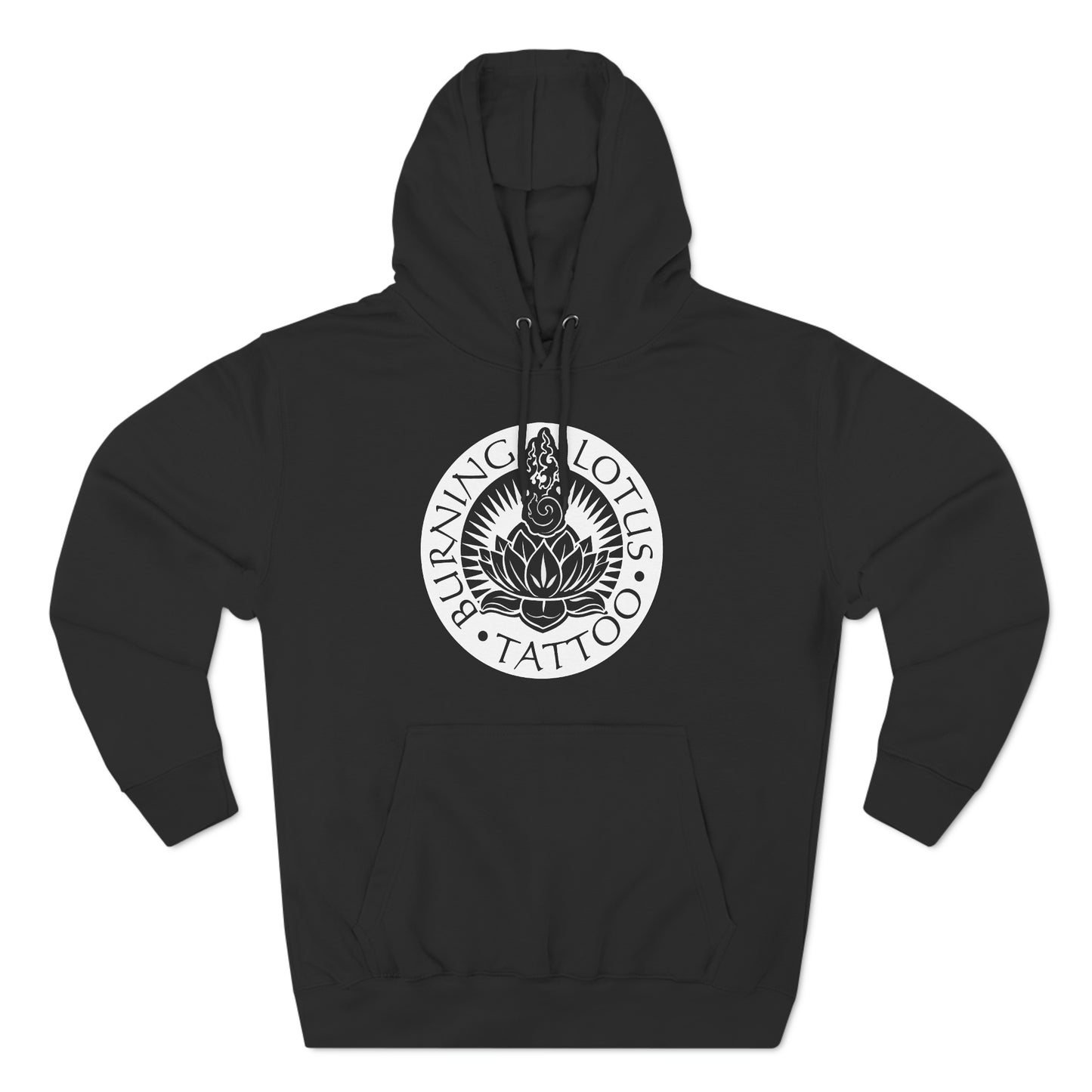 White Logo Hoodie