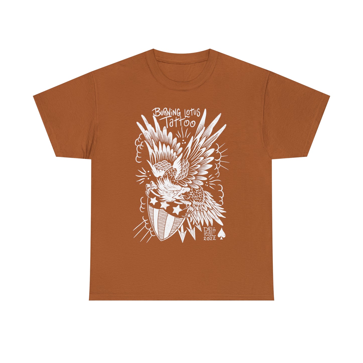 Eagle Burning Lotus