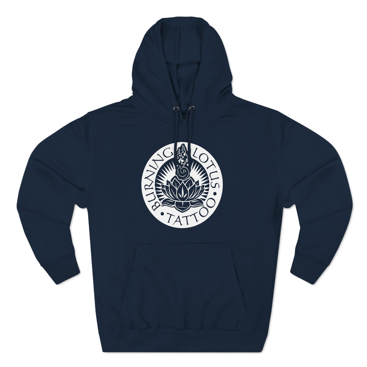 White Logo Hoodie