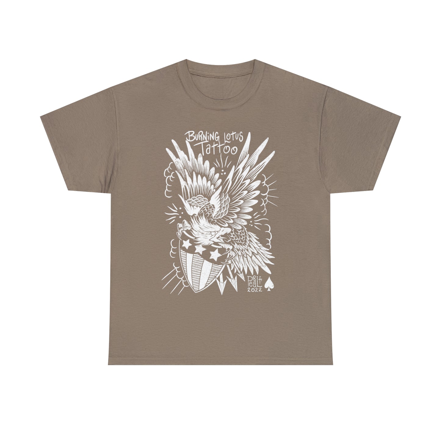 Eagle Burning Lotus