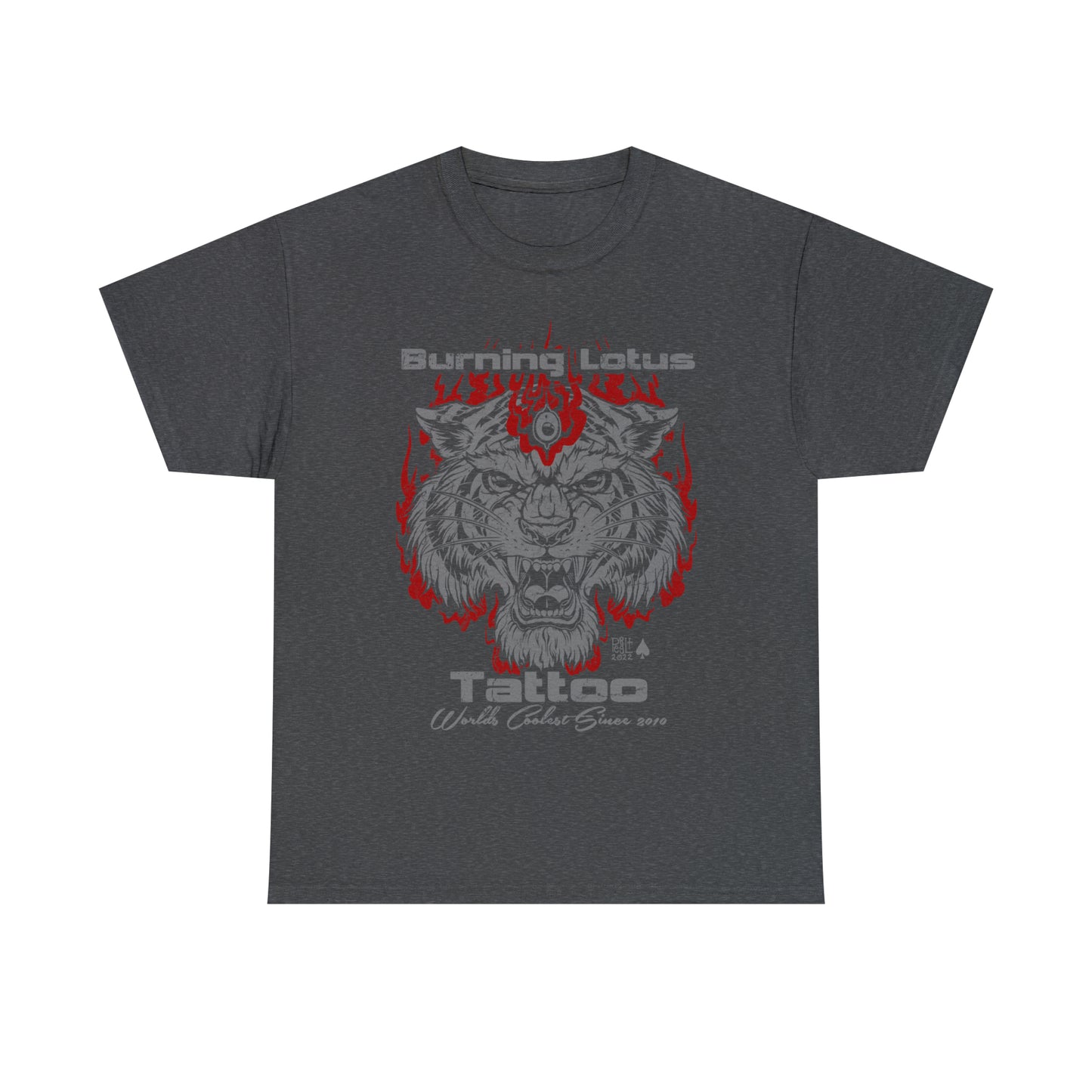 Tiger Burning Lotus