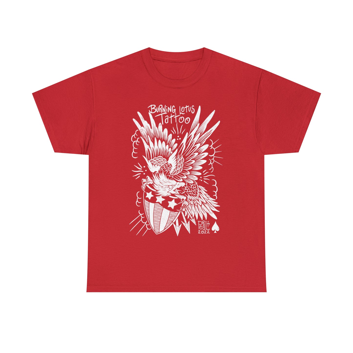 Eagle Burning Lotus