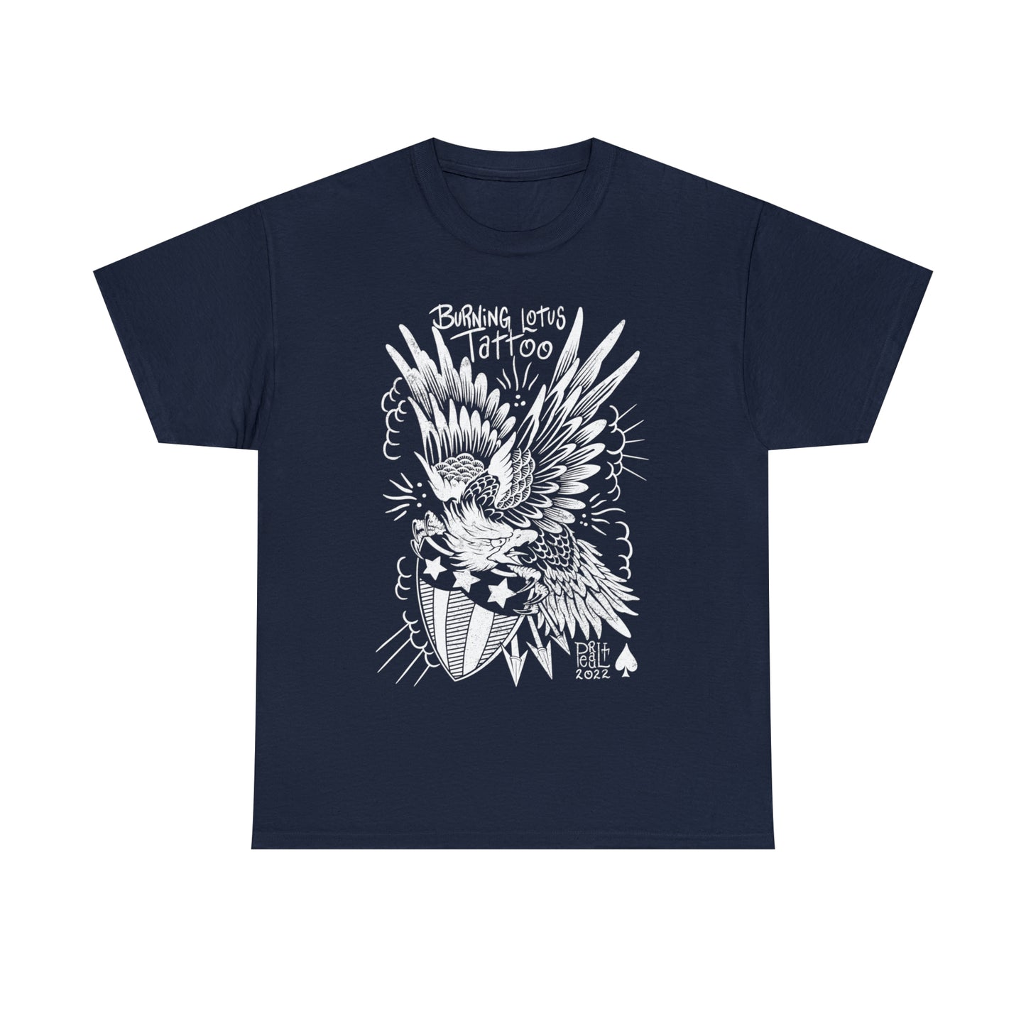Eagle Burning Lotus
