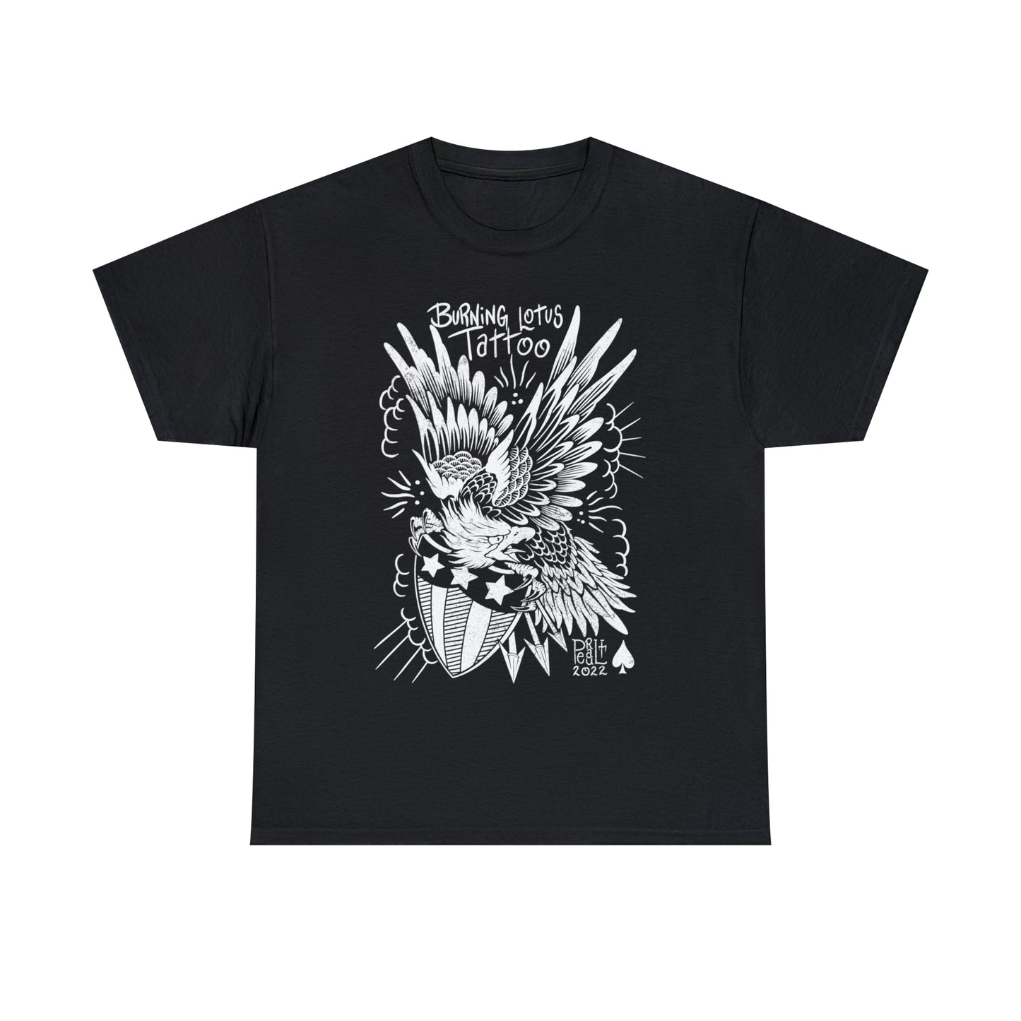 Eagle Burning Lotus