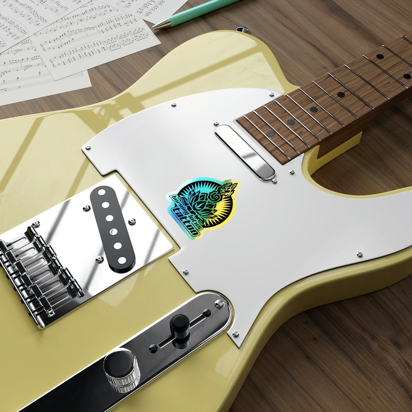 Holographic Logo Stickers