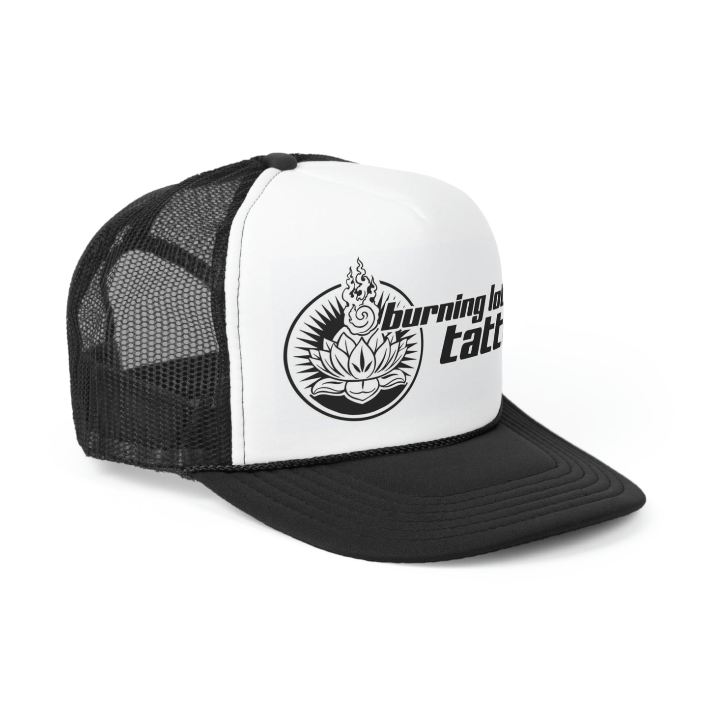 Burning Lotus Trucker Hat