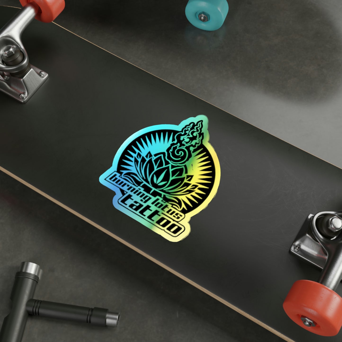 Holographic Logo Stickers