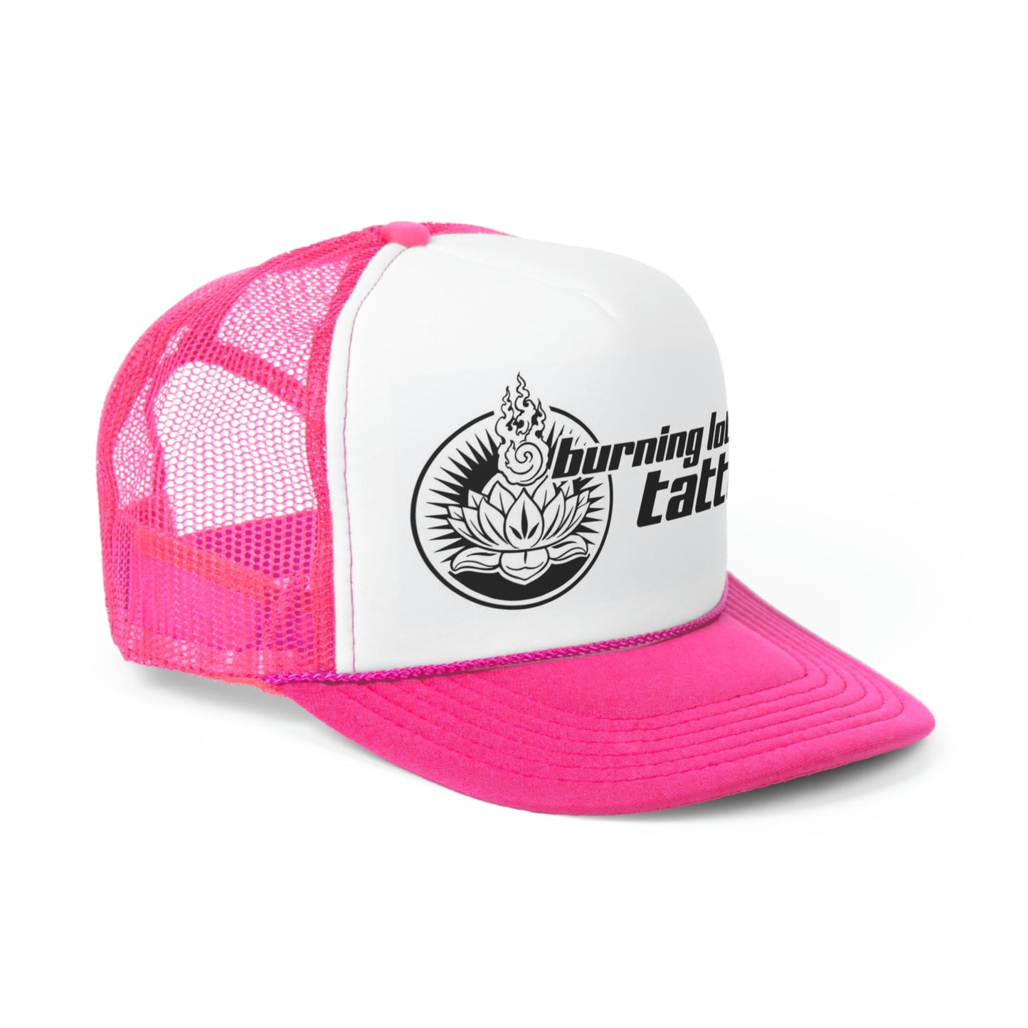 Burning Lotus Trucker Hat