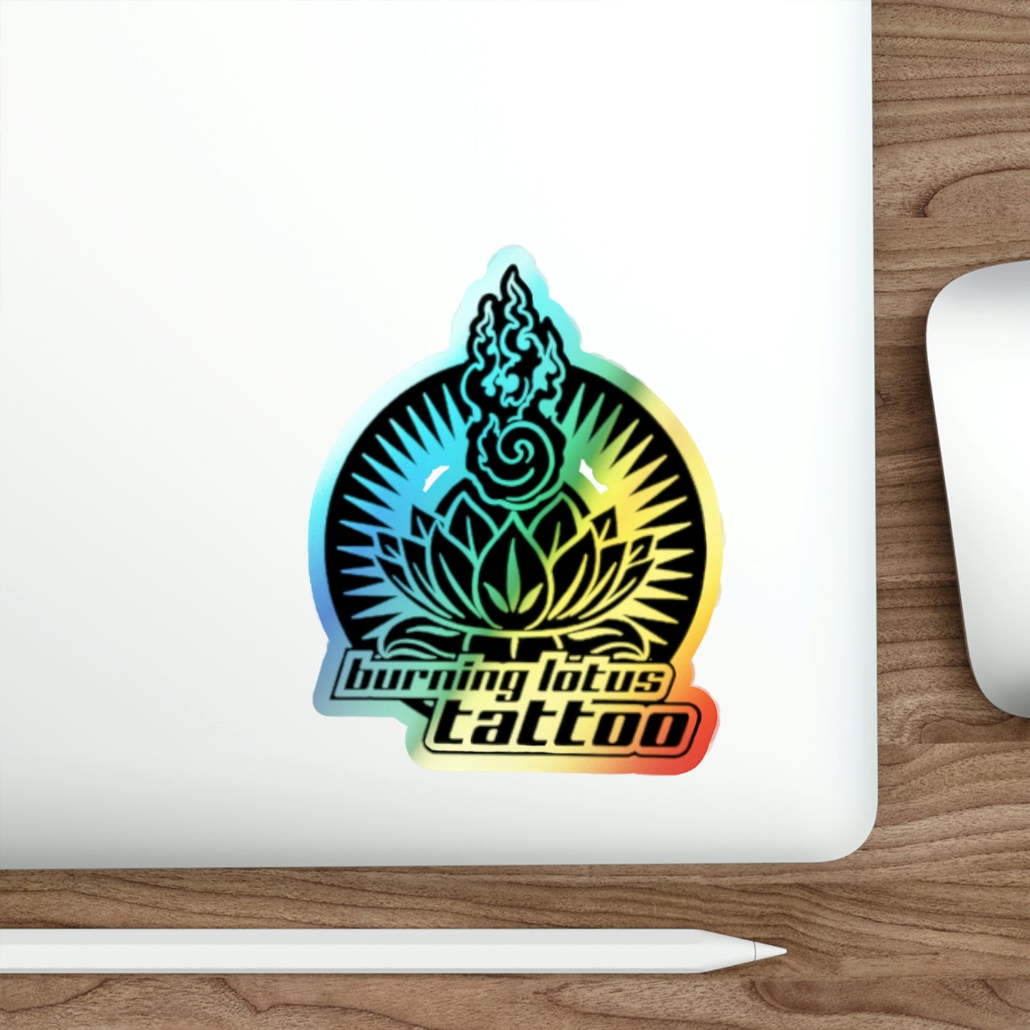 Holographic Logo Stickers