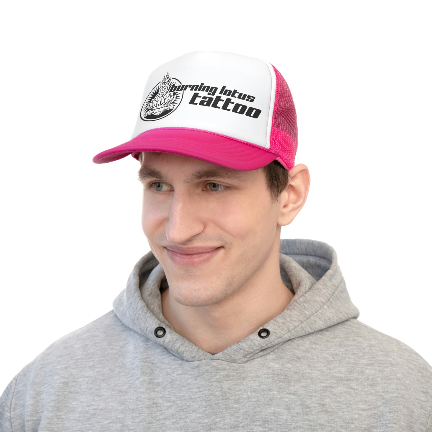 Burning Lotus Trucker Hat