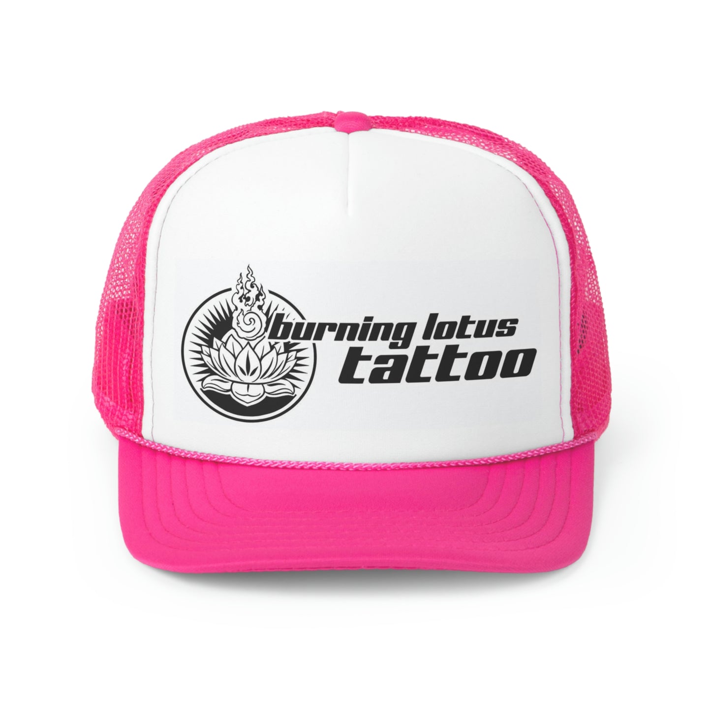Burning Lotus Trucker Hat