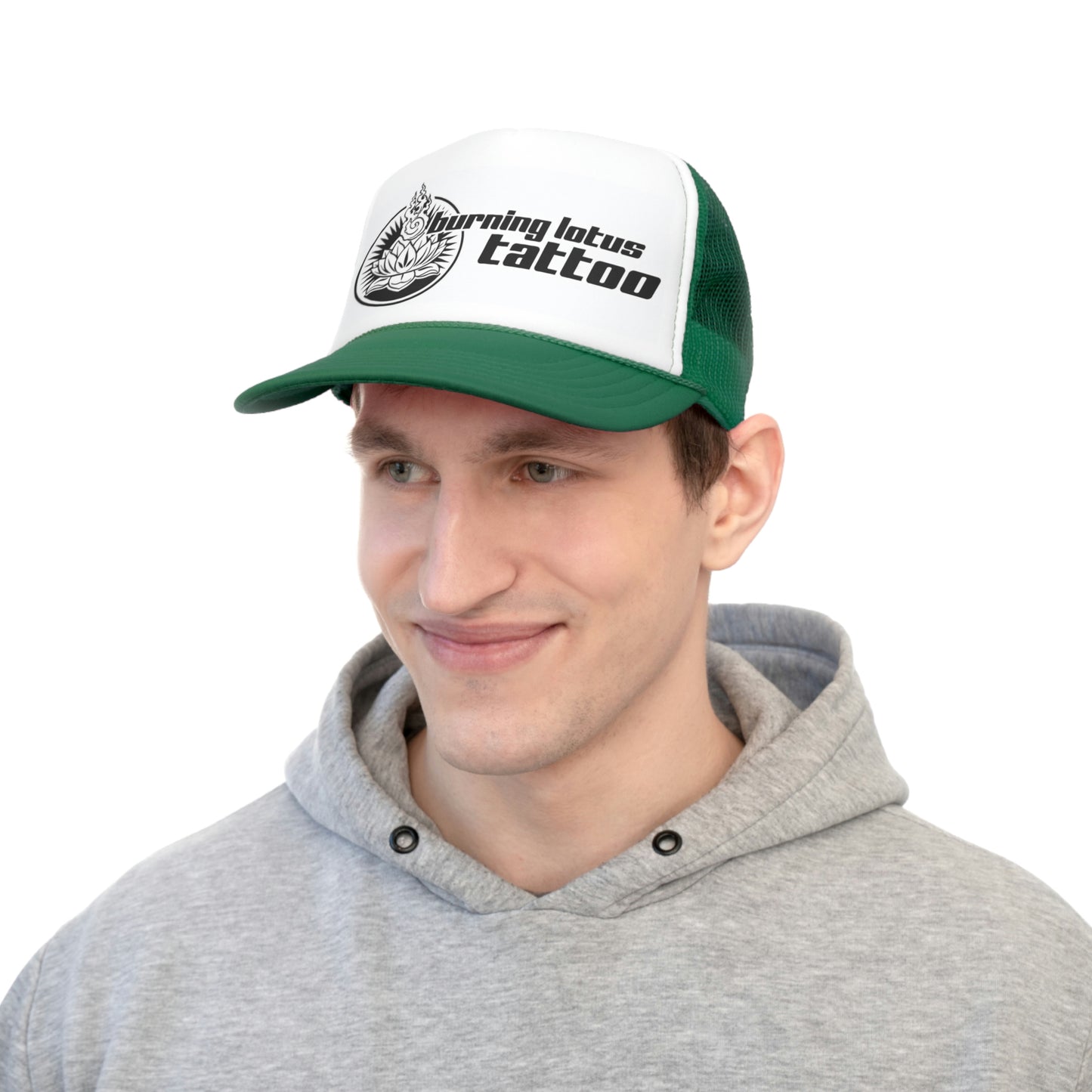 Burning Lotus Trucker Hat